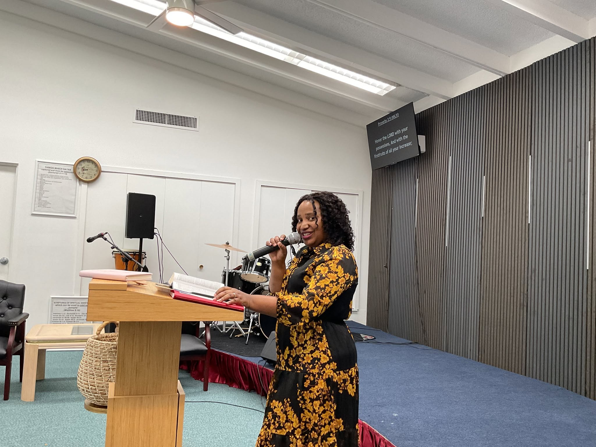 Teaching at Delivered To Serve Ministry in Phoenix